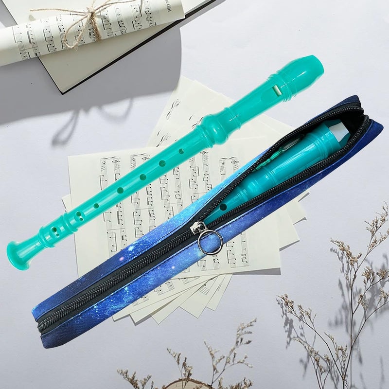Auteey 8 Holes Soprano Recorder with Cleaning Rod and Bag, Professional German Style C Key Recorder for Kids Beginners Students(Green) - Image 5